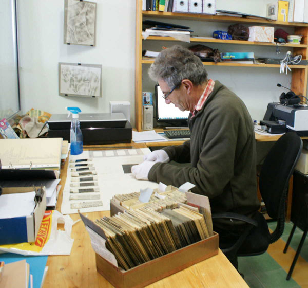 Le travail de numérisation